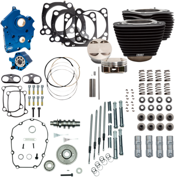128(r) Power Package Engine Performance Kit Black, 1, nordicamoto.ro