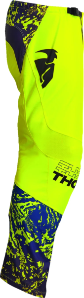 Pantaloni Copii Thor Sector Atlas Acid/Black 22, 3, nordicamoto.ro