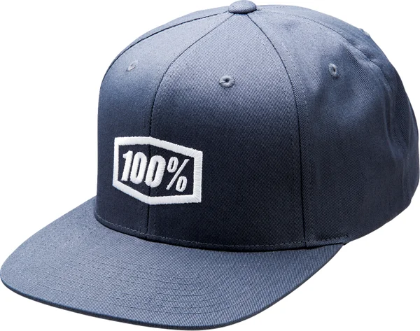 Sapca 100% Icon Snapback Gray ONE SIZE, 1, nordicamoto.ro
