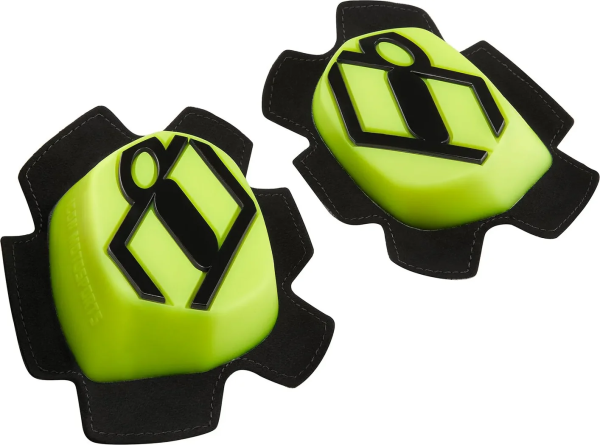 Icon Cloverleaf 2 térdvédő, fekete/magas láthatóságú sárga, S–XL, 3, nordicamoto.ro