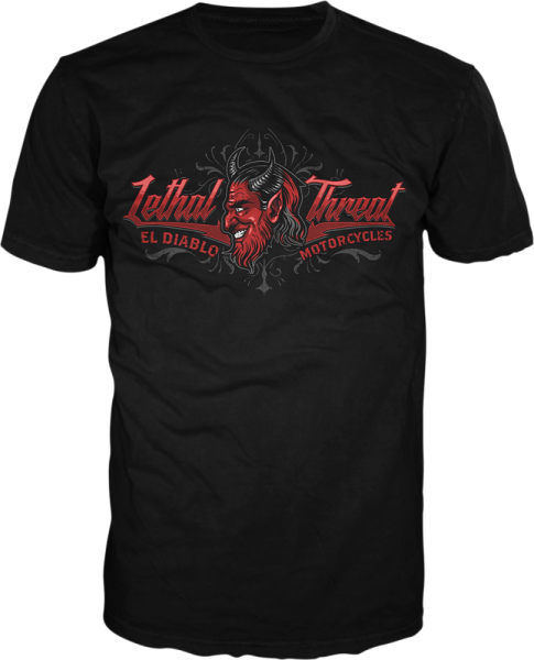 El Diablo T-shirt Black 2XL, 1, nordicamoto.ro