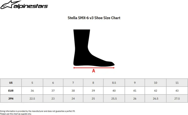 Alpinestars Stella SMX-6 V3 női porvédő, fekete, 39-es méret, 2, nordicamoto.ro