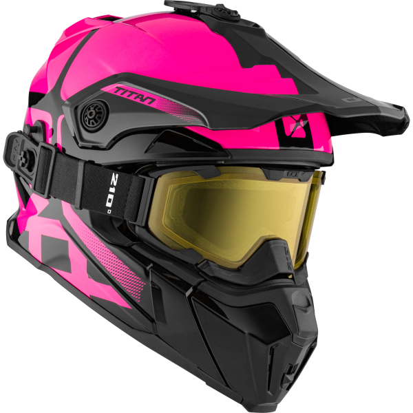 CKX sisak + védőszemüveg TITAN Polar Pink, XL, 1, nordicamoto.ro