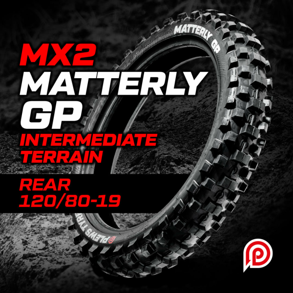 120/80-19 Plews Tyres MX 2 Matterly GP Medium hátsó gumiabroncs, 1, nordicamoto.ro