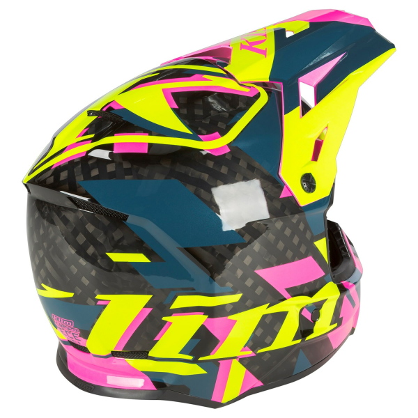 F3 Carbon Helmet ECE Draft White (Non-Current), 11, nordicamoto.ro
