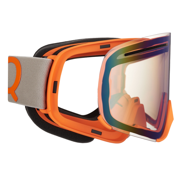 AMOQ Vision Vent+ Magnetic Goggles Gray/Orange - Gold Mirror, 3, nordicamoto.ro