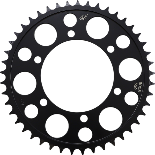 Lightweight Steel Sprocket Black, Zinc, 1, nordicamoto.ro