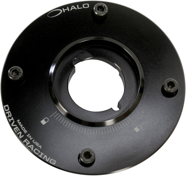Halo Fuel Cap Base Black, 2, nordicamoto.ro