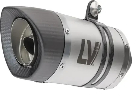LeoVince LV Pro Slip-On kipufogórendszer Yamaha-hoz – rozsdamentes acél, titánhatású kivitel, 1, nordicamoto.ro