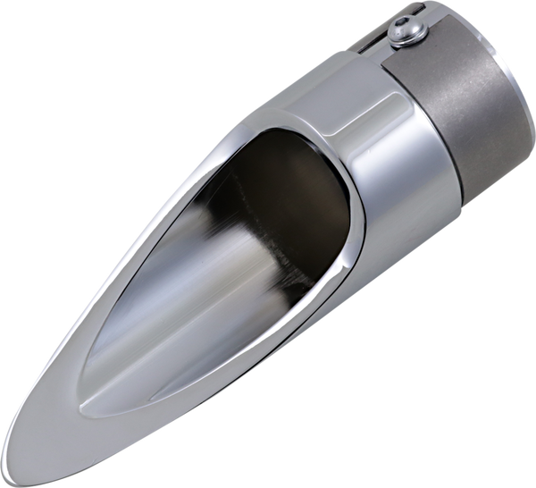 Family Jewel Exhaust Tip Chrome, 2, nordicamoto.ro