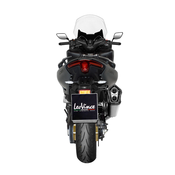 Lv-12 Stainless Steel Full-system Exhaust Black, Silver, 4, nordicamoto.ro
