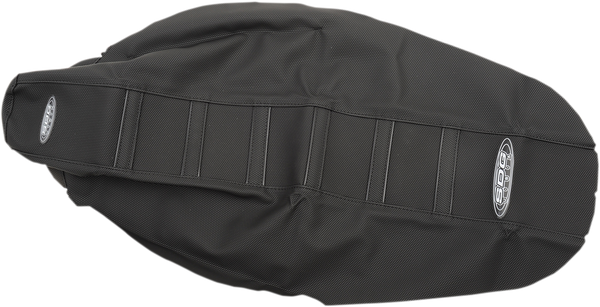 6-rib Gripper Seat Cover Black, 1, nordicamoto.ro