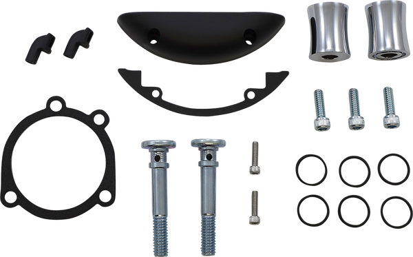 Inverted Air Cleaner Hardware Kit Black, Silver, 1, nordicamoto.ro