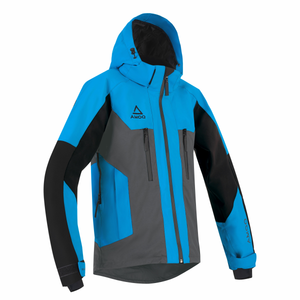 AMOQ Aspect Jacket Dk Grey/Sky Blue S, 1, nordicamoto.ro