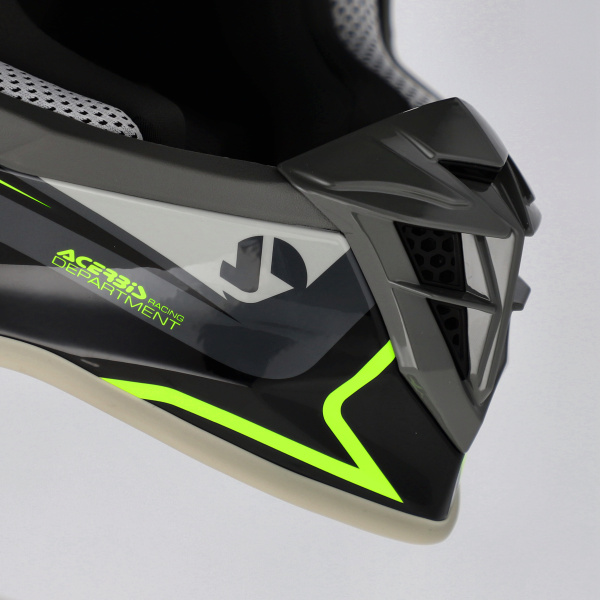 Acerbis Linear 22-06 sisak, fekete/fluoreszkáló sárga, M-es méret, 3, nordicamoto.ro