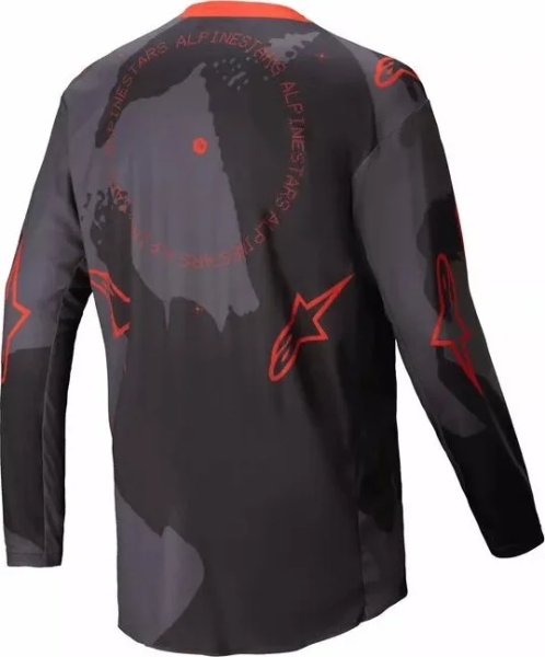 Tricou Alpinestars Racer Hollow Camo/Gray/Orange XL, 2, nordicamoto.ro