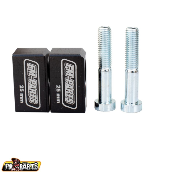 Inaltatoare Ghidon Fm-Parts KTM / HSQ / Gas Gas 25'mm Negru, 1, nordicamoto.ro