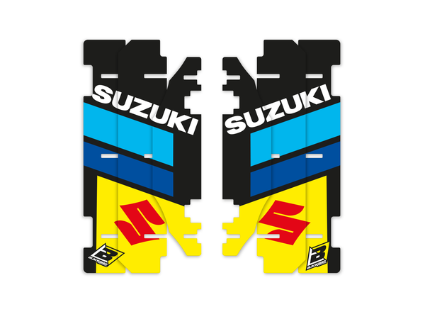 Replica Rad Louver Graphics Black, Blue, Yellow, 2, nordicamoto.ro