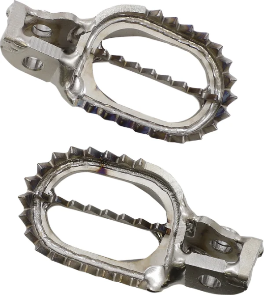 MOOSE RACING titán lábtartók, ezüst színű, 2, nordicamoto.ro