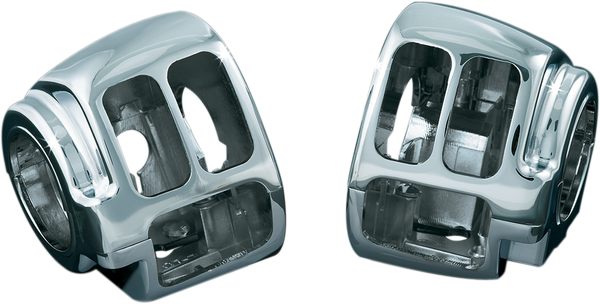 Chrome Switch Housing Silver, 1, nordicamoto.ro