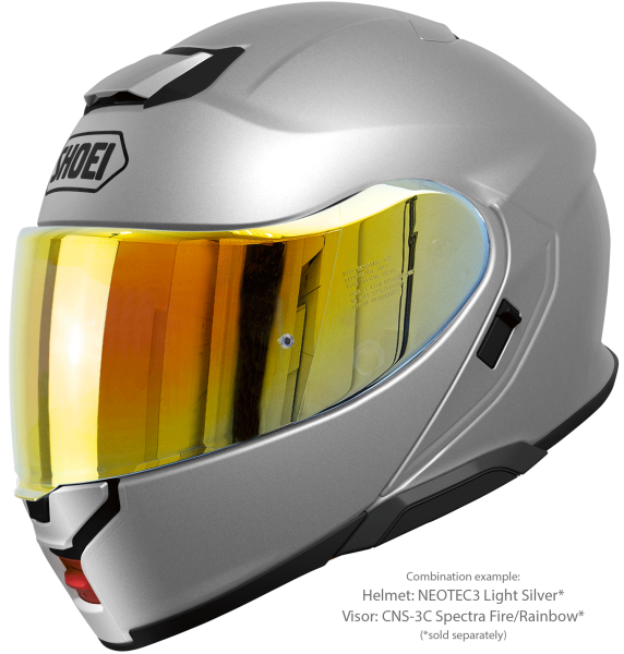 SHOEI NEOTEC3 felhajtható sisak, ezüst, S-es méret, 5, nordicamoto.ro