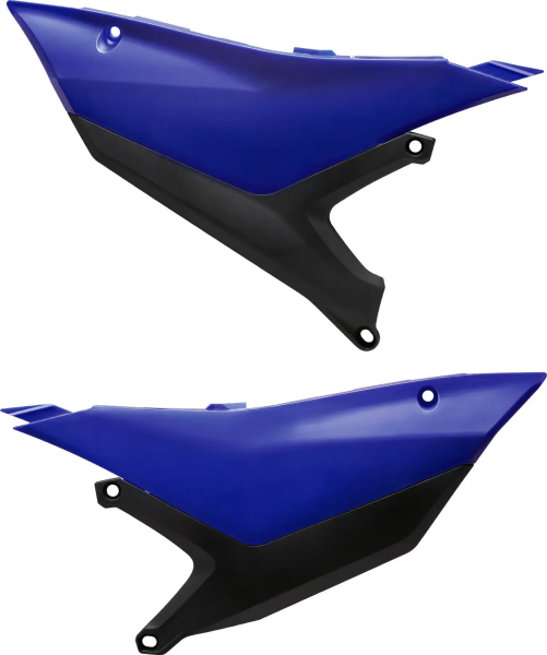 Oldallapok Yamaha-hoz – fekete, kék, 1, nordicamoto.ro