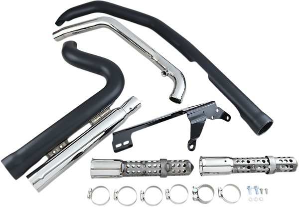 Speedster 909 Exhaust System Black, 2, nordicamoto.ro