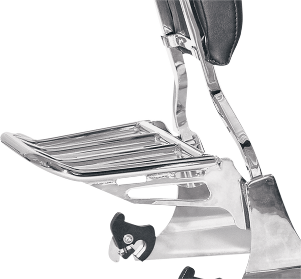 2-up Backrest Luggage Rack Black, 1, nordicamoto.ro