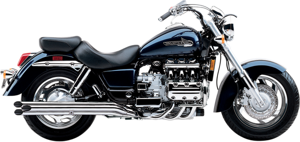 Slashcut Drag Pipes 6:6 Exhaust System Chrome, 1, nordicamoto.ro