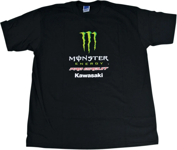 Team Monster T-shirt Black M, 1, nordicamoto.ro