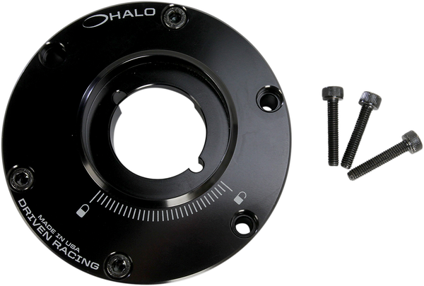 Halo Fuel Cap Base Black, 1, nordicamoto.ro