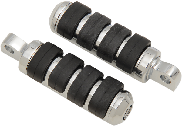 Soft-ride Footpegs Silver Small, 1, nordicamoto.ro