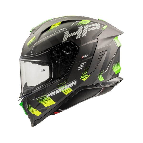 Casca Premier Hyper Carbon HP sisak, fekete/szürke/sárga, L-es méret, 3, nordicamoto.ro