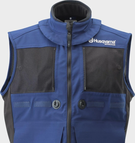Husqvarna Gotland kabát – Fekete/Kék – XL, 3, nordicamoto.ro
