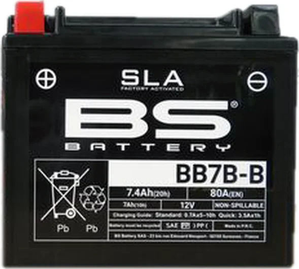 Battery Bs Bb7b-b fa Black, 1, nordicamoto.ro