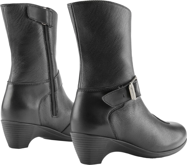 Icon Tuscadero™ női csizma, fekete, 40-es méret, 7, nordicamoto.ro