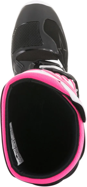 Alpinestar Stella Tech 3 női csizma, fekete-fehér-rózsaszín, 38,5-es méret, 8, nordicamoto.ro