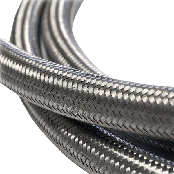 Fiber Braided Oil Hose Black, 2, nordicamoto.ro