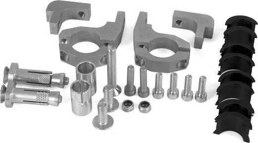 Touquet Universal Mounting Kit Silver, 1, nordicamoto.ro