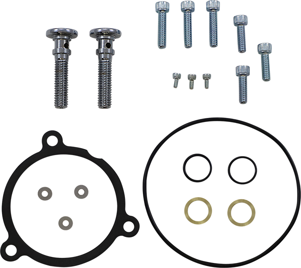 Replacement Monster And Velocity Series Hardware Kit Silver, 1, nordicamoto.ro