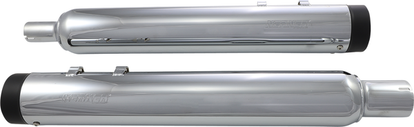 Stout Slip-on Mufflers Black, 1, nordicamoto.ro