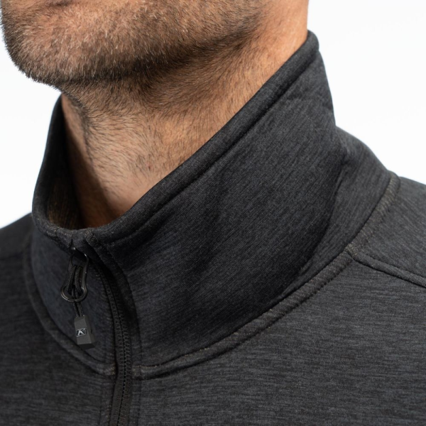 Klim Mid Layer Echo Wool Fleece motorosdzseki, fekete, 12, nordicamoto.ro