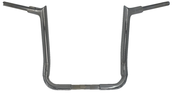 1-1/2(r) Ez Install Pointed Top Handlebar Silver, 1, nordicamoto.ro