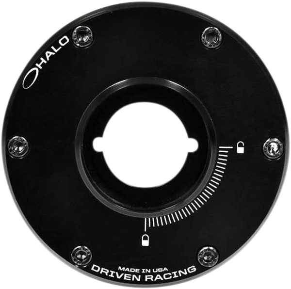 Halo Fuel Cap Base Black, 1, nordicamoto.ro