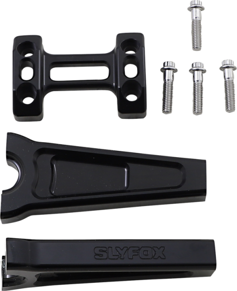 Handlebar Riser Kit Black, 2, nordicamoto.ro