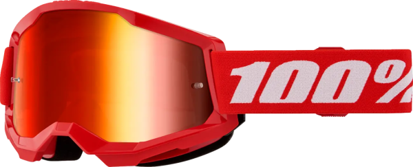 100% Strata 2 Red ONE SIZE napszemüveg, 1, nordicamoto.ro