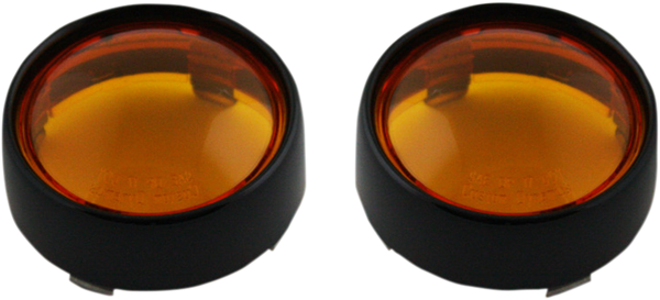 Bezel/lenses For Probeam® Bullet Turn Signals Black, 1, nordicamoto.ro