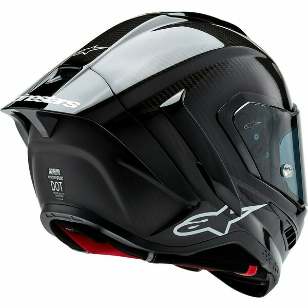 ALPINESTARS SUPERTECH R10 CARBON SOLID fekete teljes arcú sport sisak, 6, nordicamoto.ro