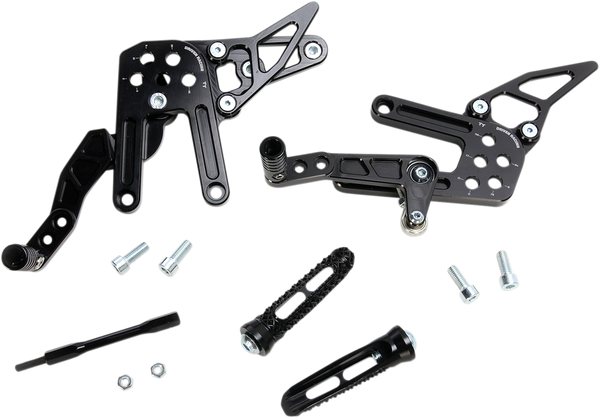 Tt Rearsets Black, 3, nordicamoto.ro