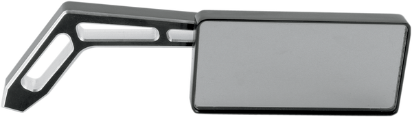 Billet Aluminum Mirrors With Clear Glass Black, 2, nordicamoto.ro